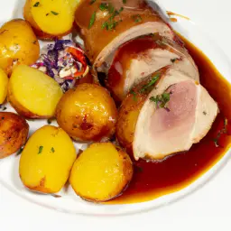 Sonntagsbraten mit Kartoffeln